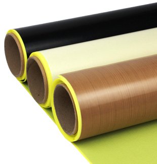 PTFE Adhesive Tape With Release liner（Yellow Backing Paper）